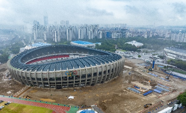 Jamsil Olympic Stadium dient vorübergehend als Heimstadion für LG Twins und Doosan Bears