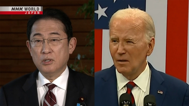 Kishida, Biden: Japan und USA bleiben Partner für internationale Ordnung