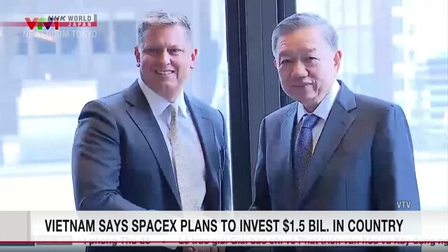 Laut Vietnam plant SpaceX eine Investition von 1,5 Milliarden US-Dollar. im Land