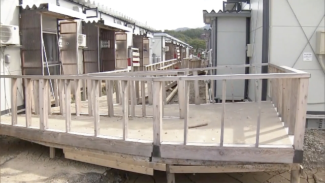 Die Vorbereitungen für die Reparatur der vom Hochwasser beschädigten Notunterkünfte der Evakuierten aus Noto beginnen