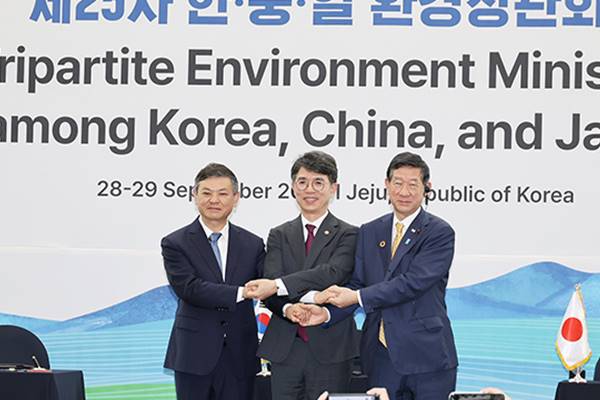 Südkorea, China und Japan vereinbaren Zusammenarbeit bei multilateralen Gesprächen zum internationalen Pakt zur Reduzierung von Plastik