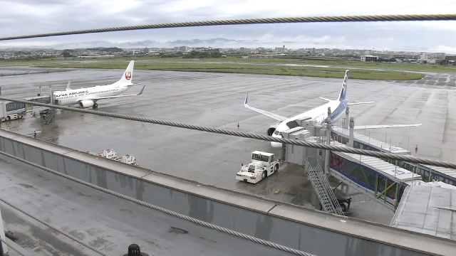 Nach der Explosion auf dem Rollweg werden die Flüge am Flughafen Miyazaki wieder aufgenommen