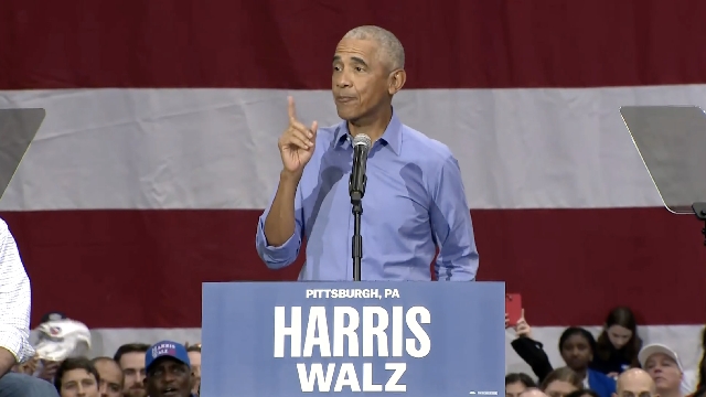 Obama ruft die Wähler dazu auf, Harris im Swing-State Pennsylvania zu unterstützen