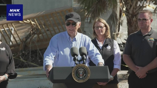 Biden besucht das vom Hurrikan heimgesuchte Florida und verspricht volle Unterstützung