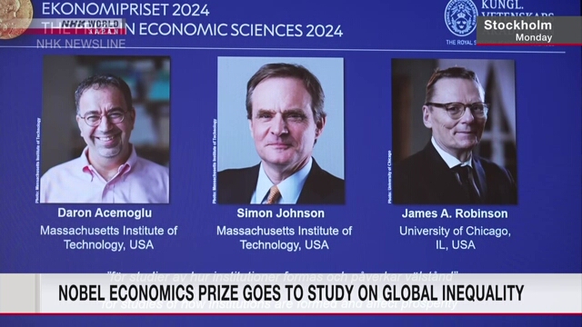 Wirtschaftsnobelpreis geht an Studie zu globaler Ungleichheit