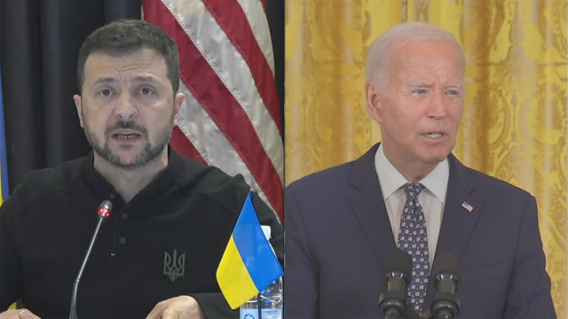 Biden informiert Selenskyj über ein neues Militärhilfepaket in Höhe von 425 Millionen US-Dollar