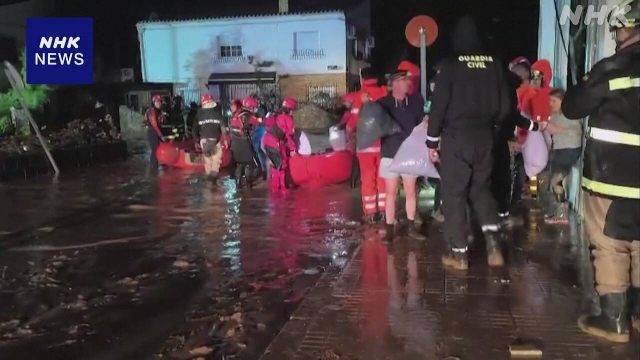 Überschwemmungen in Ostspanien fordern mehr als 60 Todesopfer