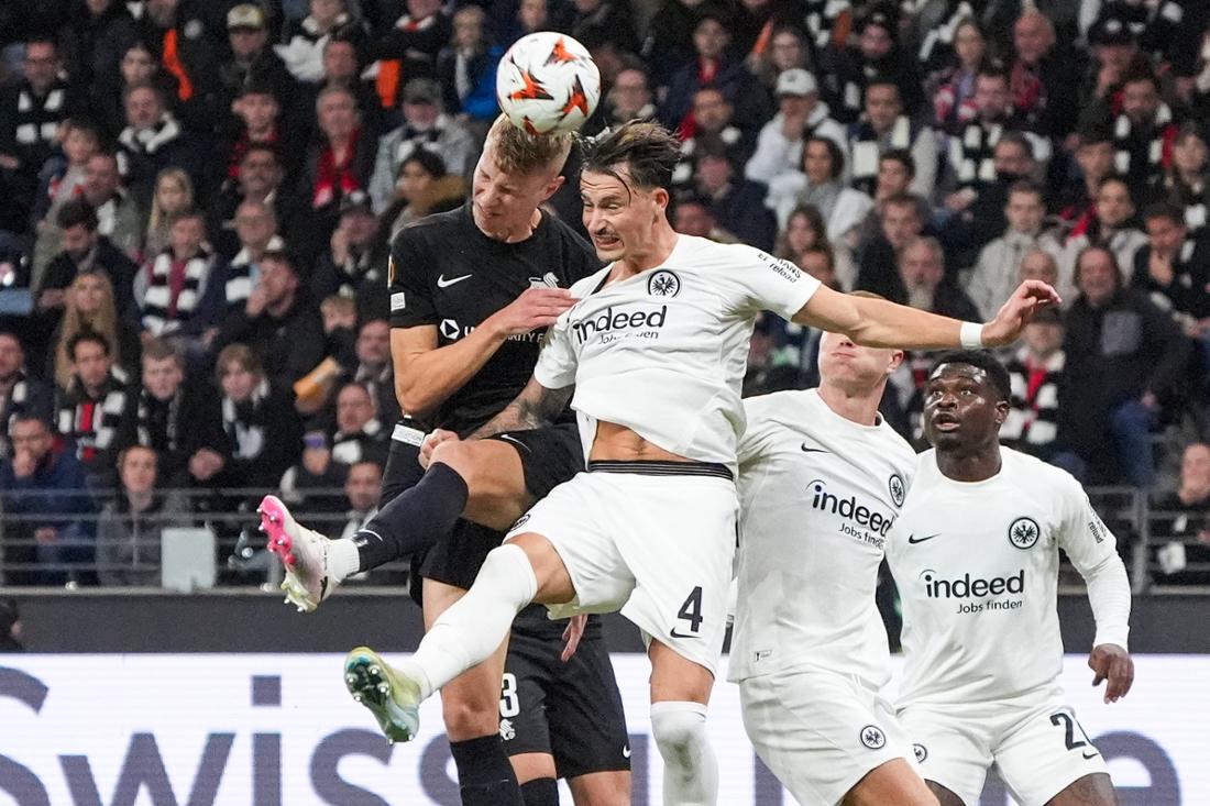 Eintracht Frankfurt musste am 3. Spieltag der Europa League gegen Rigas FS aus Lettland ran.