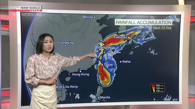 Der Taifun Kong-rey trifft auf Taiwan und hinterlässt einen Toten, Dutzende werden verletzt