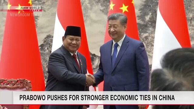 Prabowo drängt auf stärkere Wirtschaftsbeziehungen in China