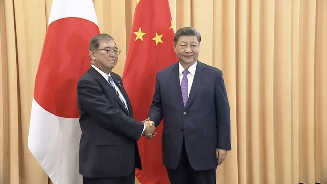 Japans Premierminister Ishiba und Xi vereinbaren, an „konstruktiven“ bilateralen Beziehungen zu arbeiten