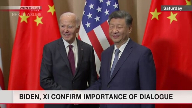 Biden und Xi bekräftigen die Bedeutung des Dialogs beim Gipfeltreffen in Peru