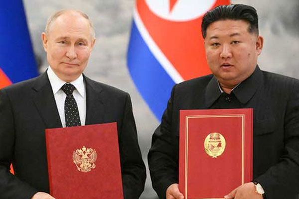 Putin unterzeichnet einen gegenseitigen Verteidigungsvertrag mit Nordkorea