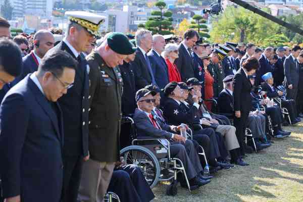 Jährliche „Turn Toward Busan“-Zeremonie zu Ehren der UN-Truppen während des Koreakrieges 