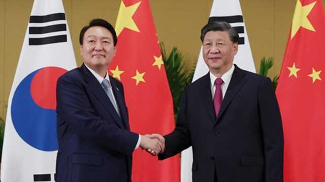 Yoon und Xi treffen sich am Rande des APEC-Gipfels