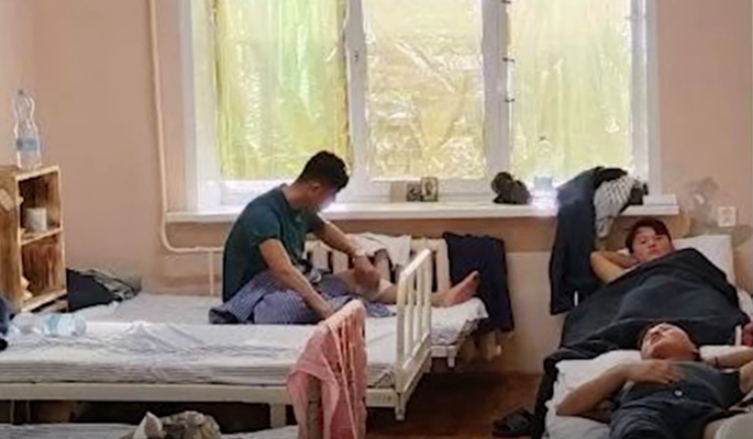 Video scheint verletzte nordkoreanische Soldaten im Kursk-Krankenhaus zu zeigen