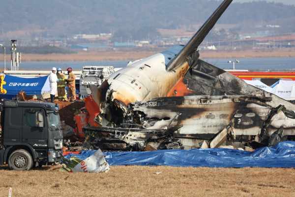 Mindestens 176 Tote bei Flugzeugabsturz in Südkorea