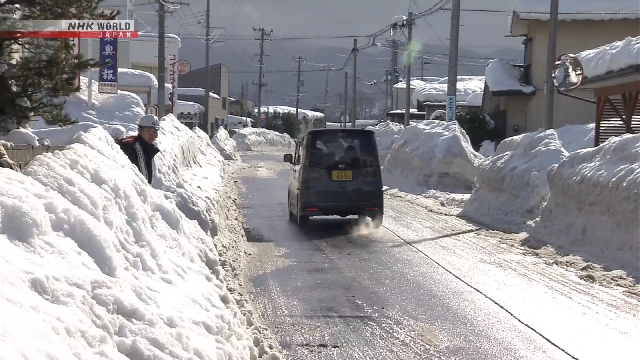 Wetterbehörden warnen bis Freitag vor starkem Schneefall auf der Seite des Japanischen Meeres