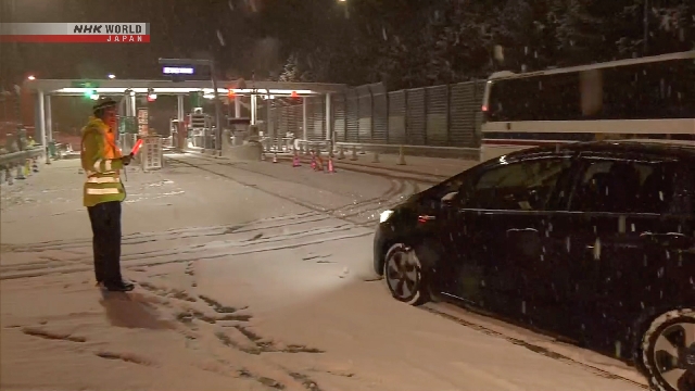 Für weite Teile Japans wird starker Schneefall vorhergesagt