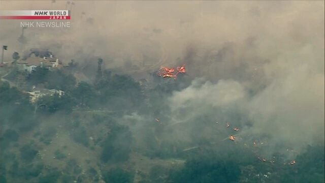 5 Tote, über 1.100 Gebäude brannten bei Waldbränden in Los Angeles nieder