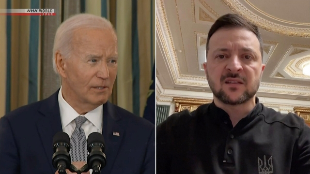 Biden sagt, er habe alles getan, was er konnte, um der Ukraine zu helfen